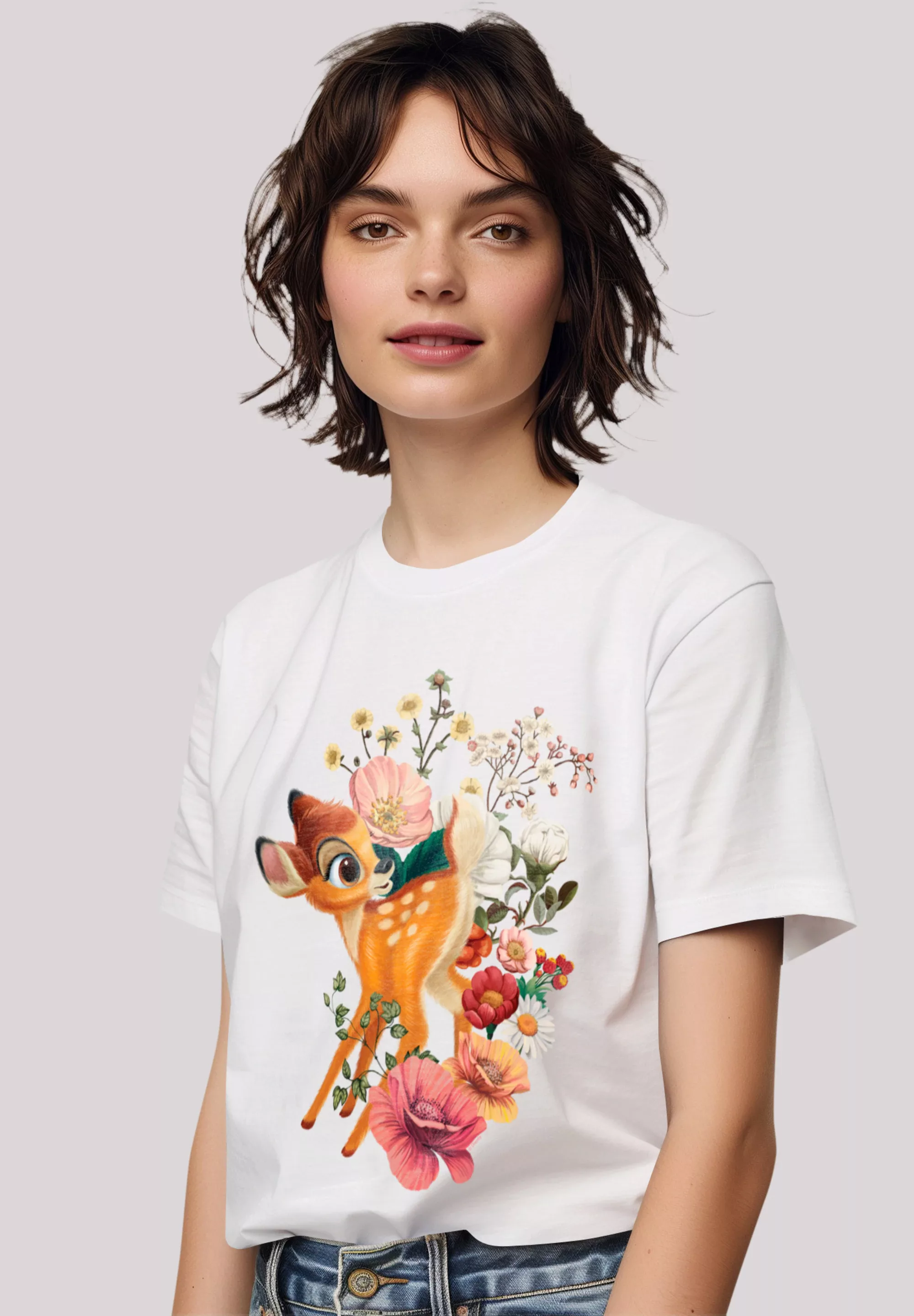 F4NT4STIC T-Shirt "Disney Bambi Meadow Blumen", Premium Qualität günstig online kaufen