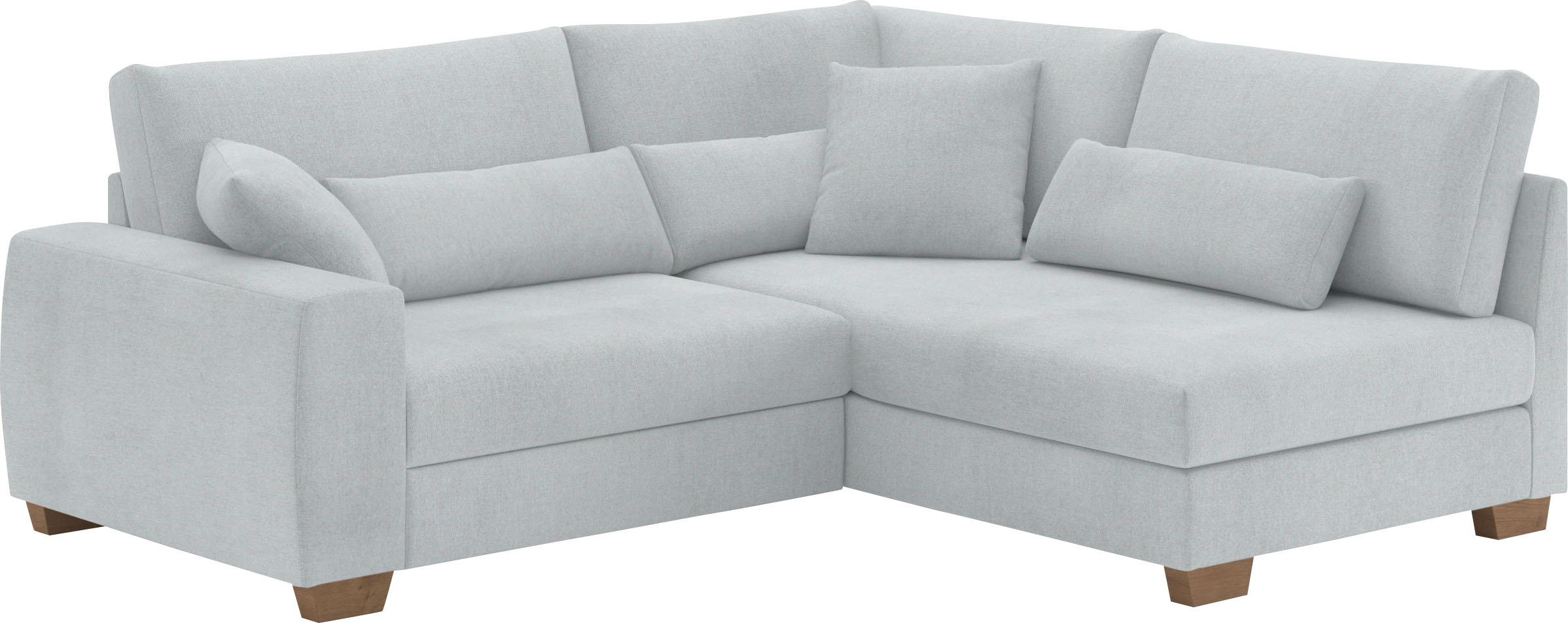 Mr. Couch Ecksofa »Helena L-Form«, Mit Federkern, wahlweise mit Bettfunktio günstig online kaufen