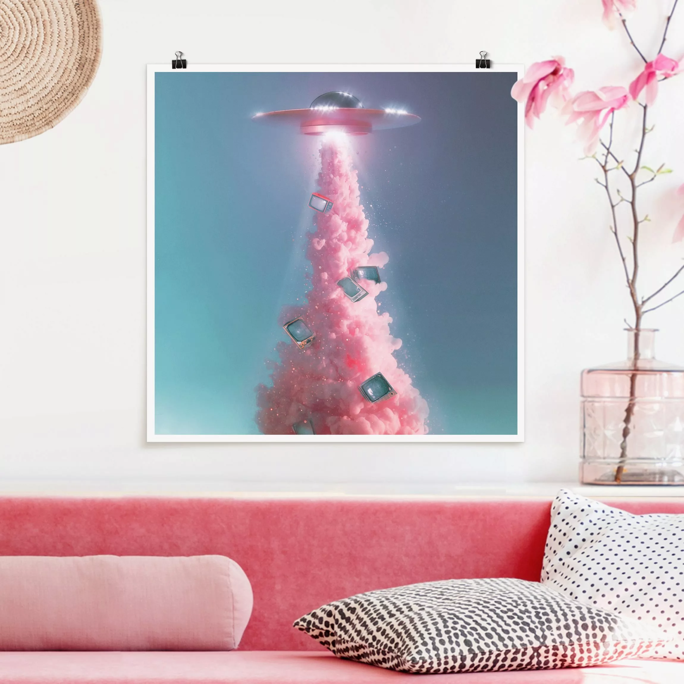 Poster Multimedia Ufo günstig online kaufen