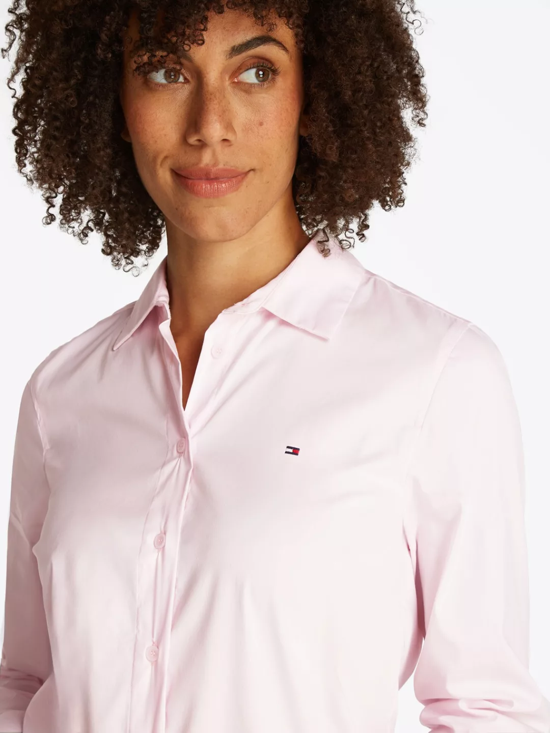 Tommy Hilfiger Hemdbluse "ESS POPLIN REGULAR SHIRT", im klassischen Stil günstig online kaufen