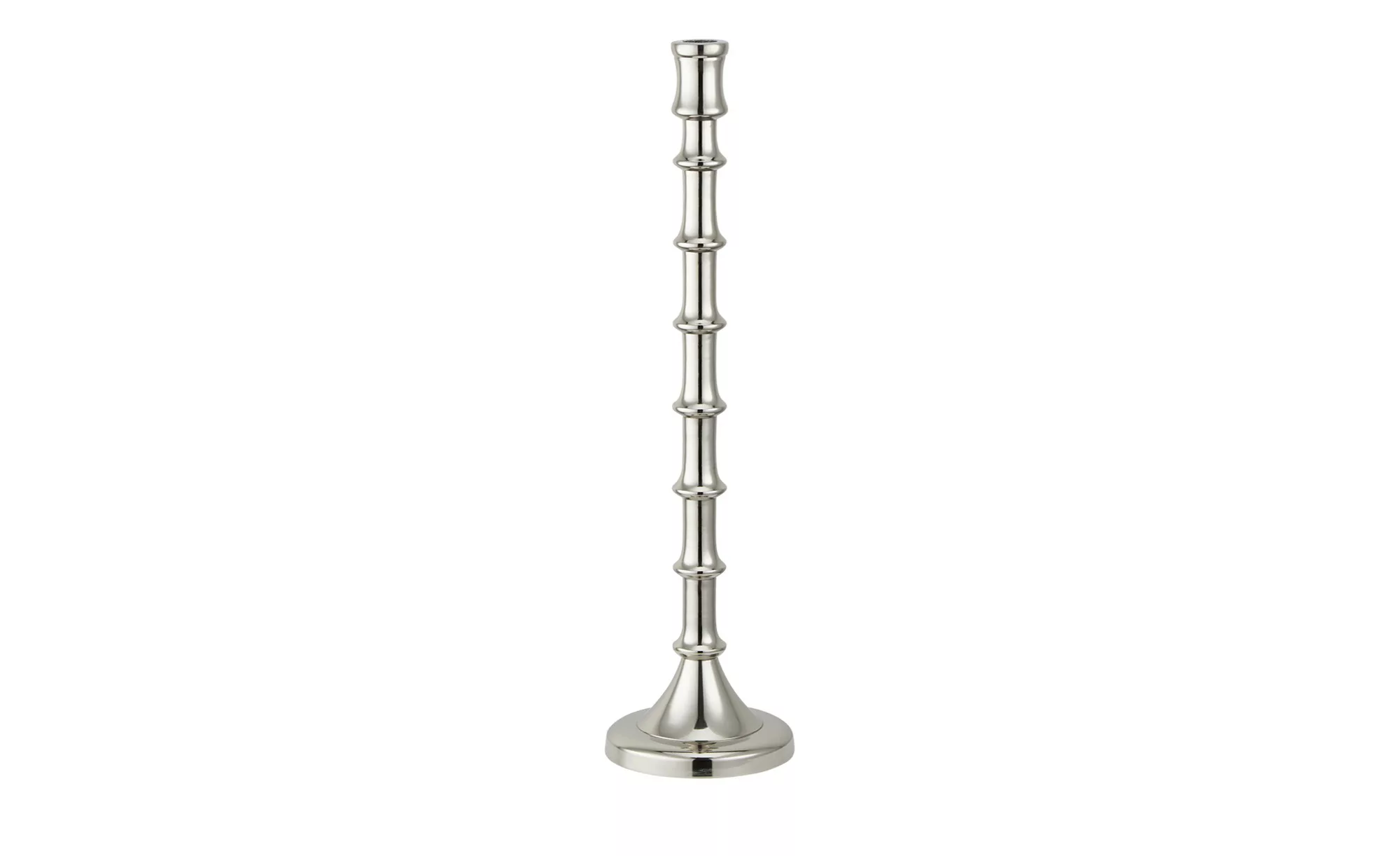 Kerzenhalter - silber - Aluminum - 46 cm - Sconto günstig online kaufen