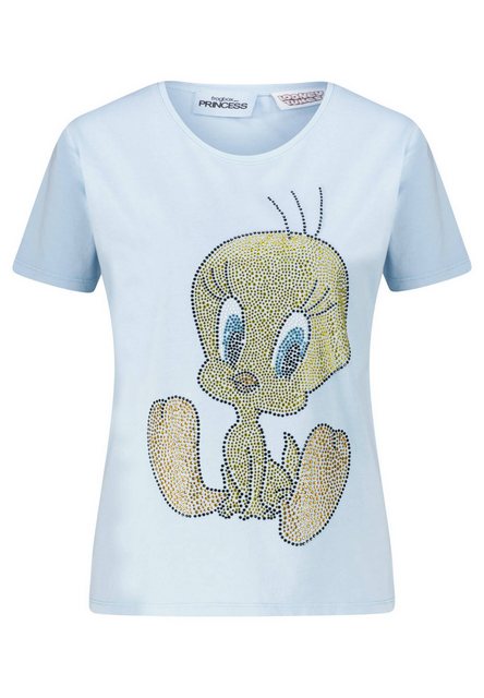 Princess goes Hollywood T-Shirt Damen T-Shirt mit Strass TWEETY (1-tlg) günstig online kaufen