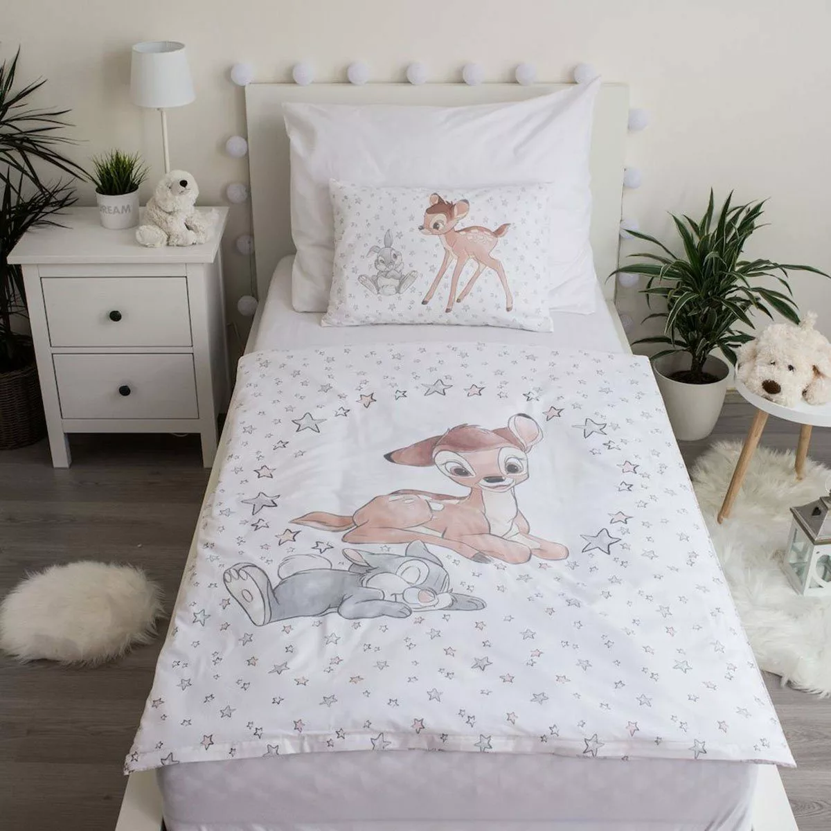 Disney Kinderbettwäsche Disney Kinderbettwäsche Bambi Klopfer günstig online kaufen