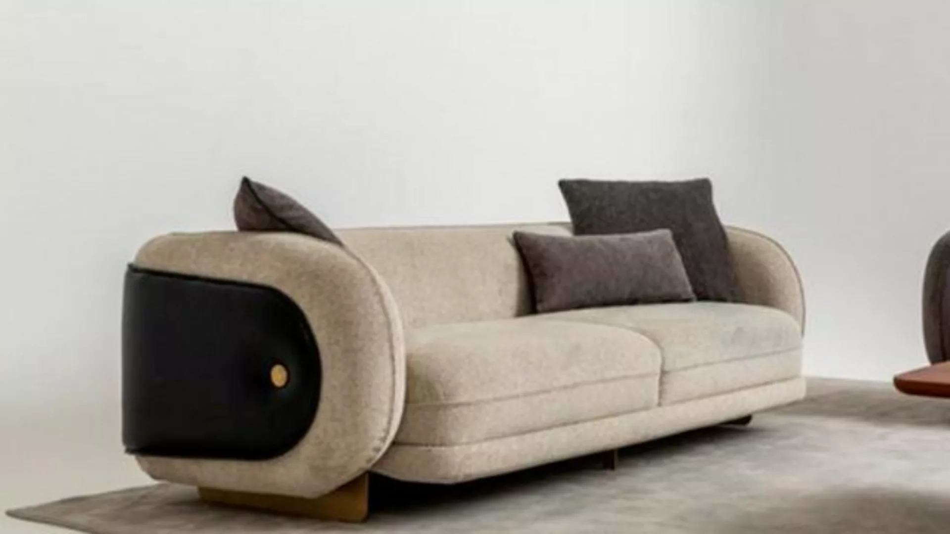 Xlmoebel Sofa Sitzmöbel für den Wohnbereich, 3-Sitzer, edles Design, Couch, günstig online kaufen