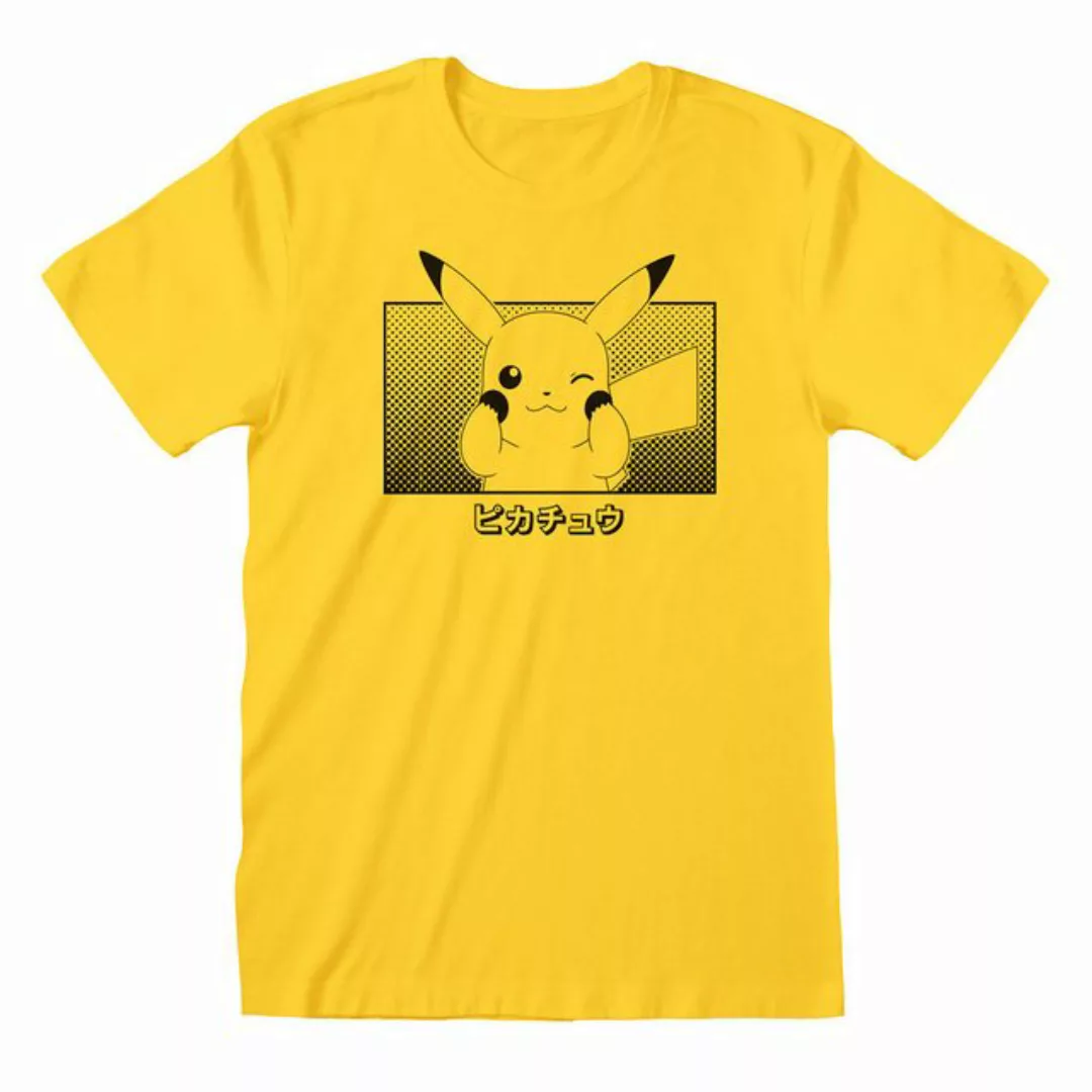POKÉMON T-Shirt Pikachu Katakana günstig online kaufen
