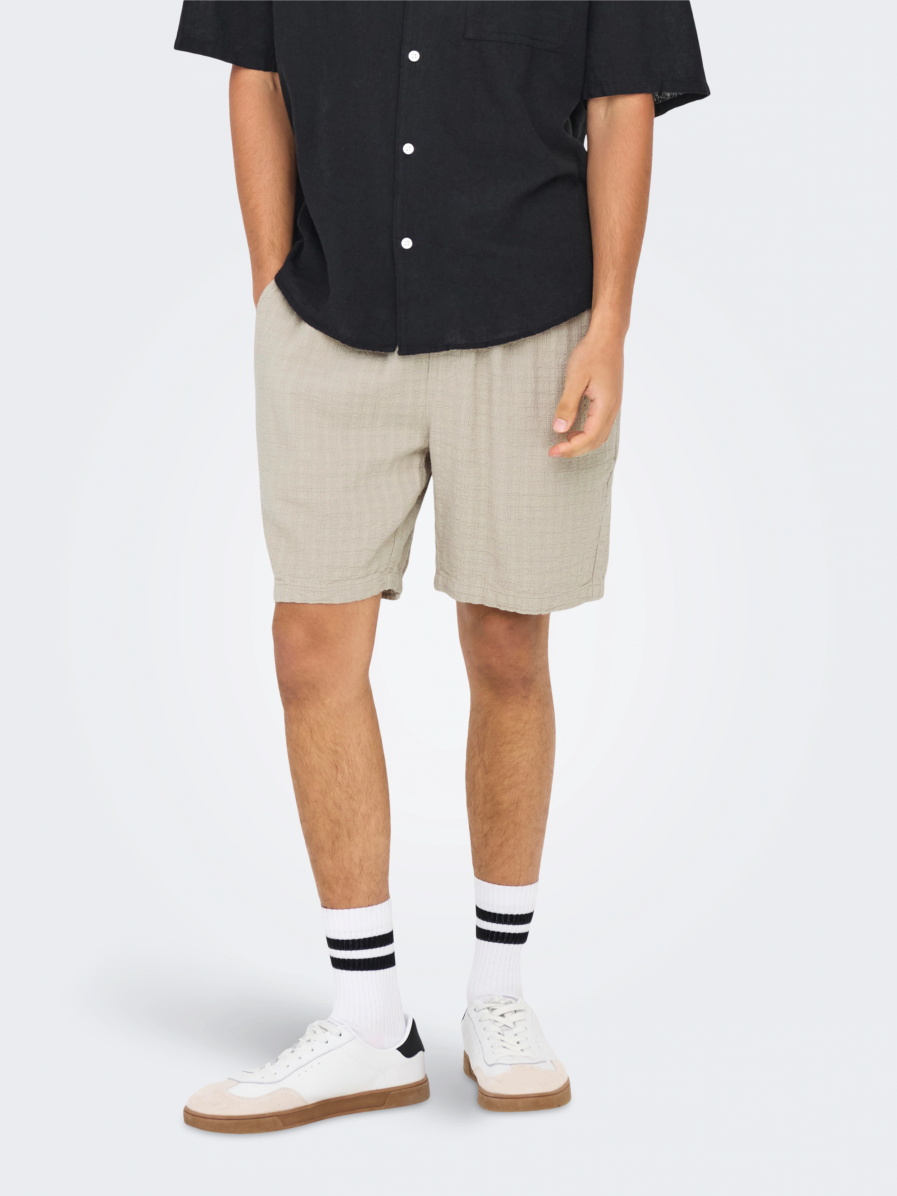 ONLY & SONS Shorts "ONSTEL LINEN LATHAM 0257 SHORTS" günstig online kaufen