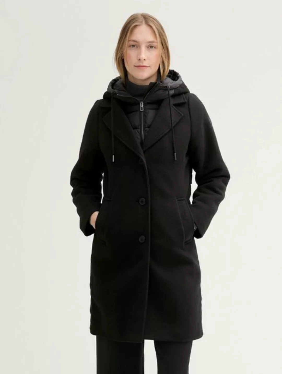 TOM TAILOR Steppmantel 2-in-1 Look Wintermantel günstig online kaufen