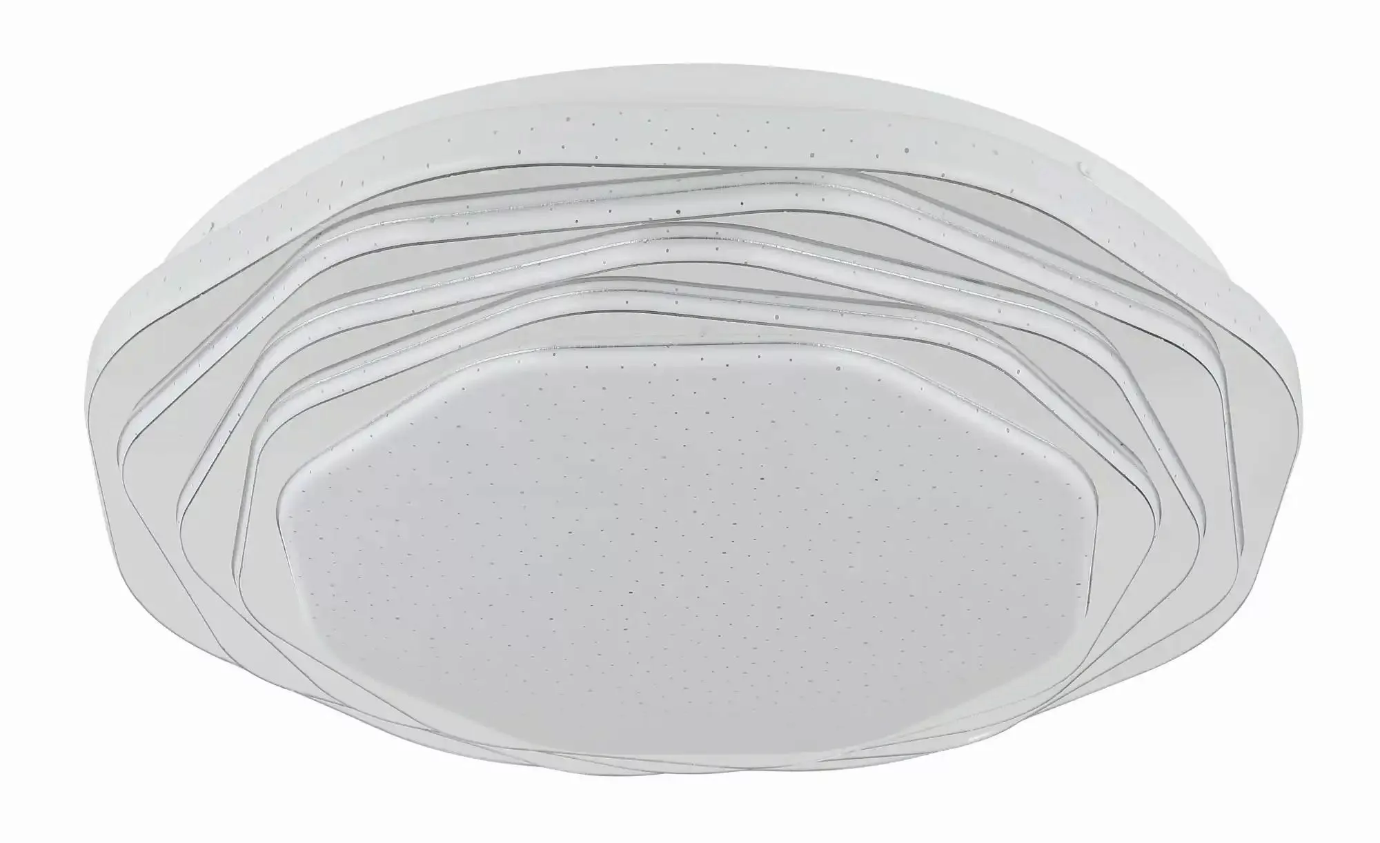 Globo Lighting Deckenleuchte   ¦ weiß ¦ Maße (cm): B: 38 H: 7  Ø: 38 Lampen günstig online kaufen