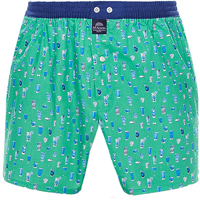 MC ALSON Boxer-Shorts 4362/blau-grün günstig online kaufen