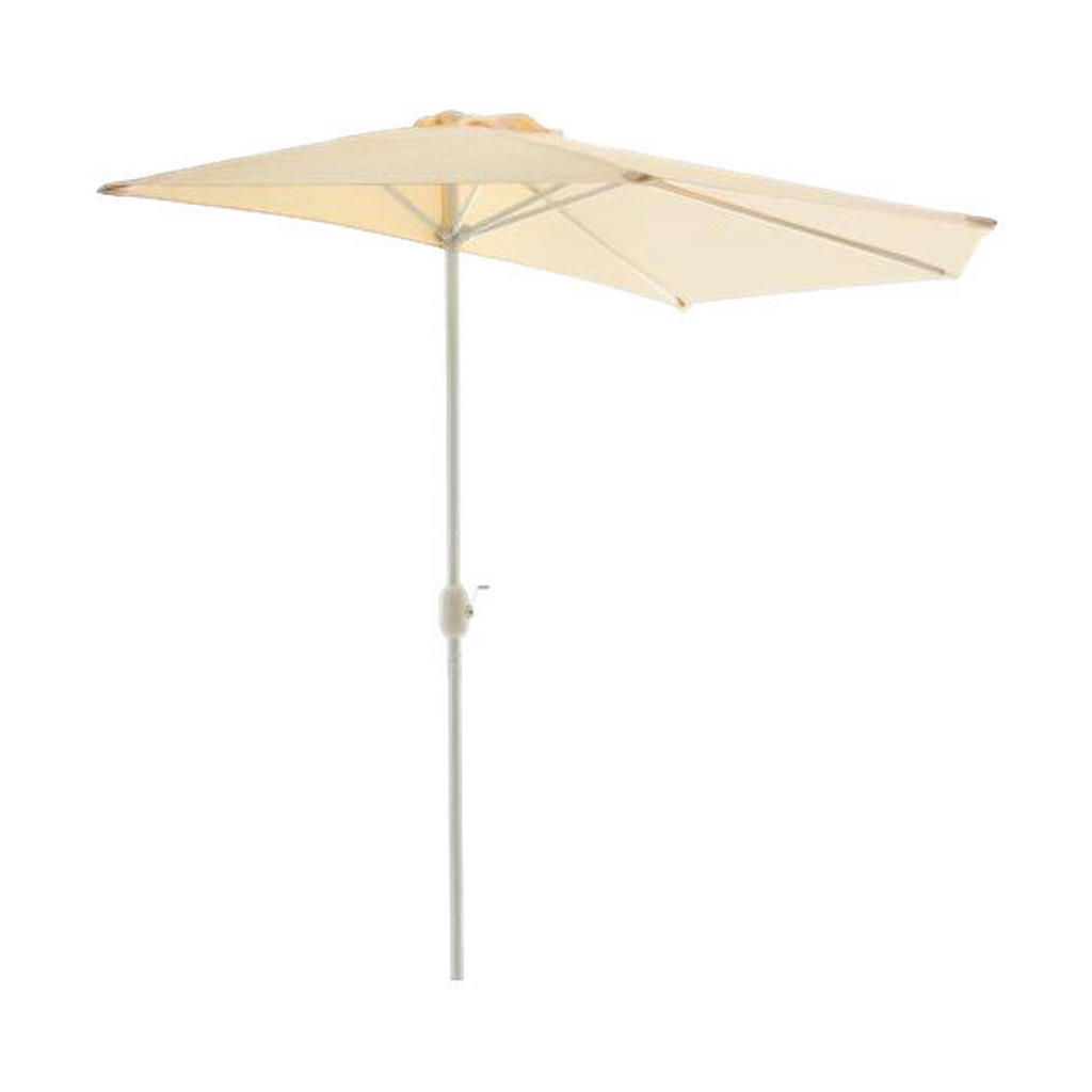 VCM Sonnenschirm Balkon beige Stahlrohr B/H/L: ca. 140x235x270 cm günstig online kaufen