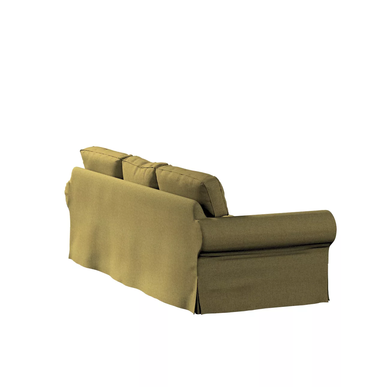 Bezug für Ektorp 3-Sitzer Schlafsofa, neues Modell (2013), olivgrün, 40cm x günstig online kaufen