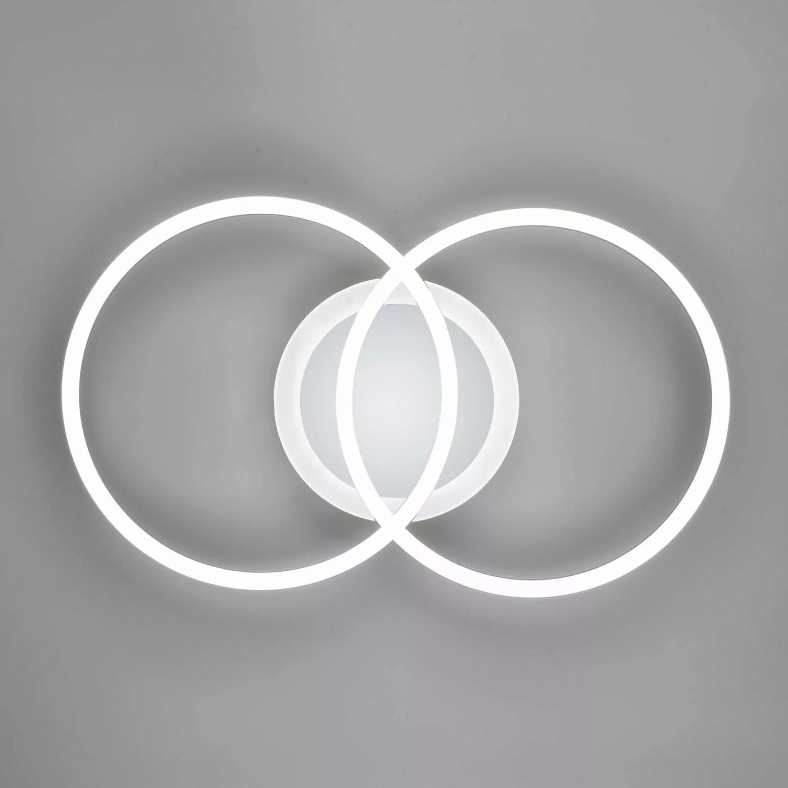 LED-Deckenleuchte Venida im Ringdesign, chrom günstig online kaufen