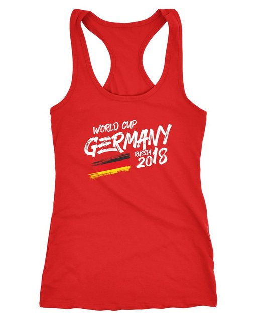 MoonWorks Tanktop Damen Deutschland Tanktop WM Fußball Weltmeisterschaft 20 günstig online kaufen