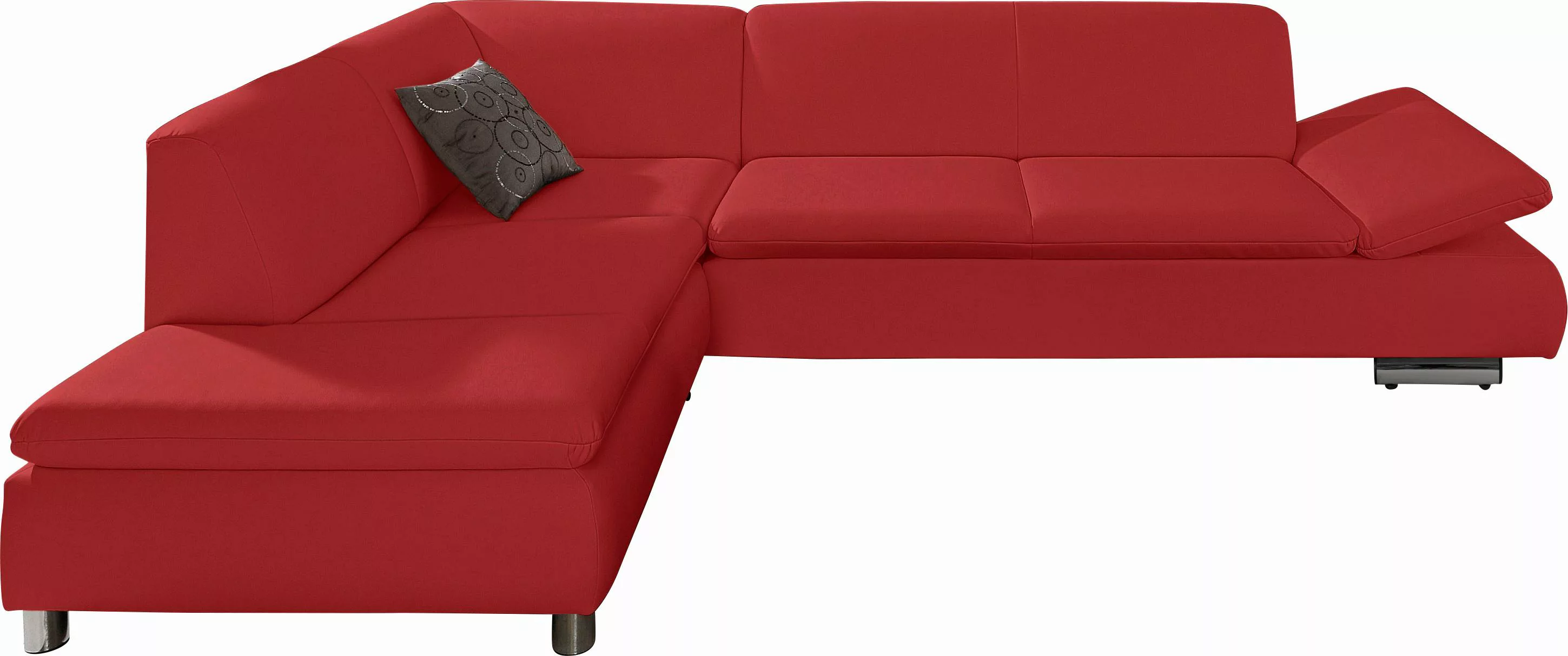 Max Winzer Ecksofa "Toulouse", mit klappbaren Armlehnen, Breite 237 cm günstig online kaufen