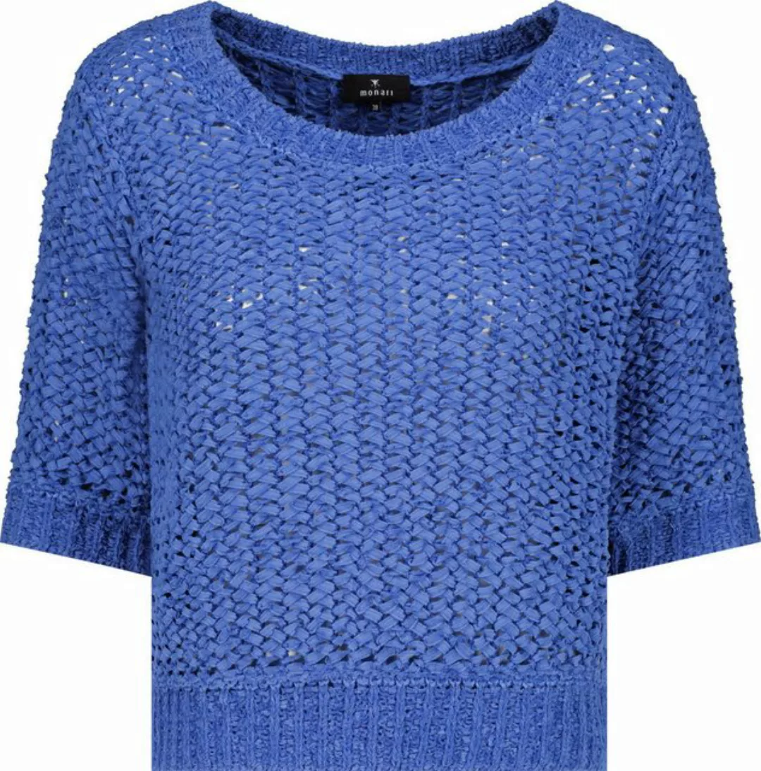 Monari Sweatshirt Pullover, denim blue günstig online kaufen