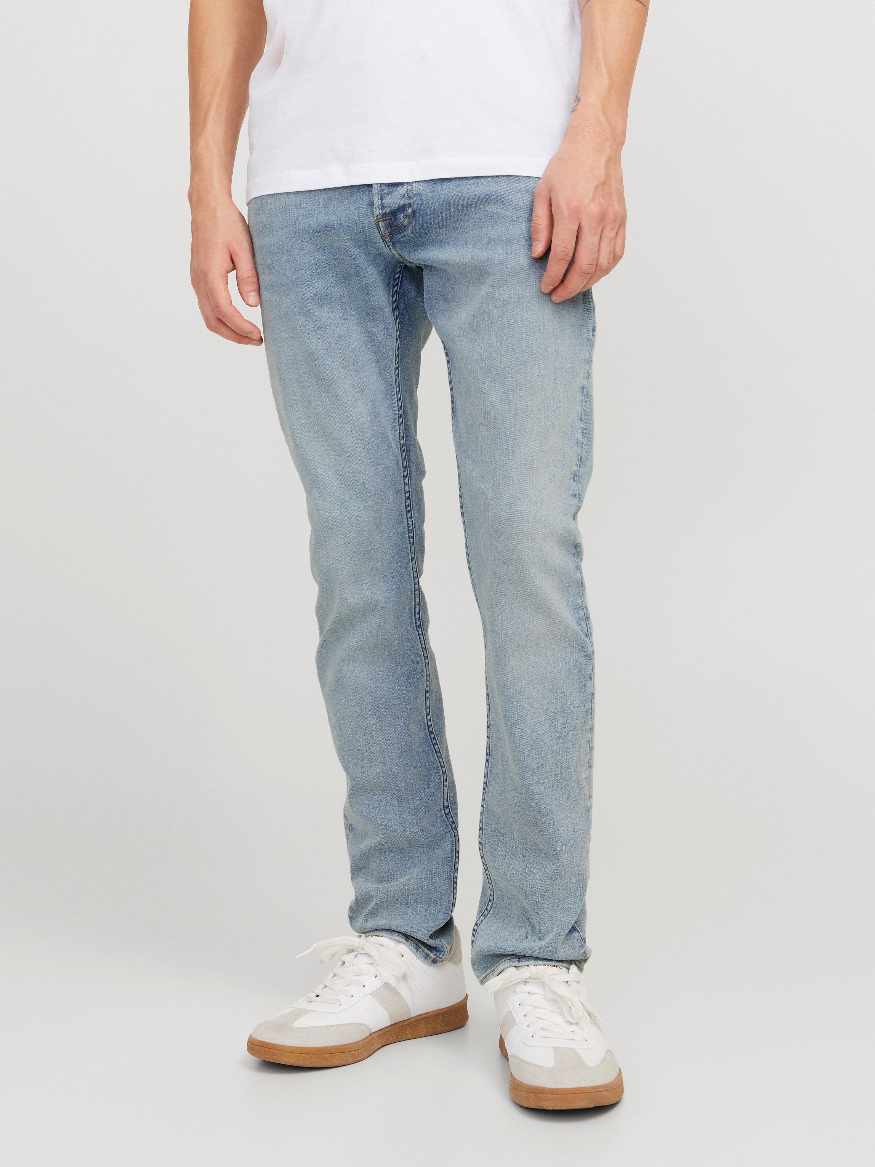 Jack & Jones Slim-fit-Jeans "JJIGLENN Slim-Fit mit Stretch und praktischer günstig online kaufen