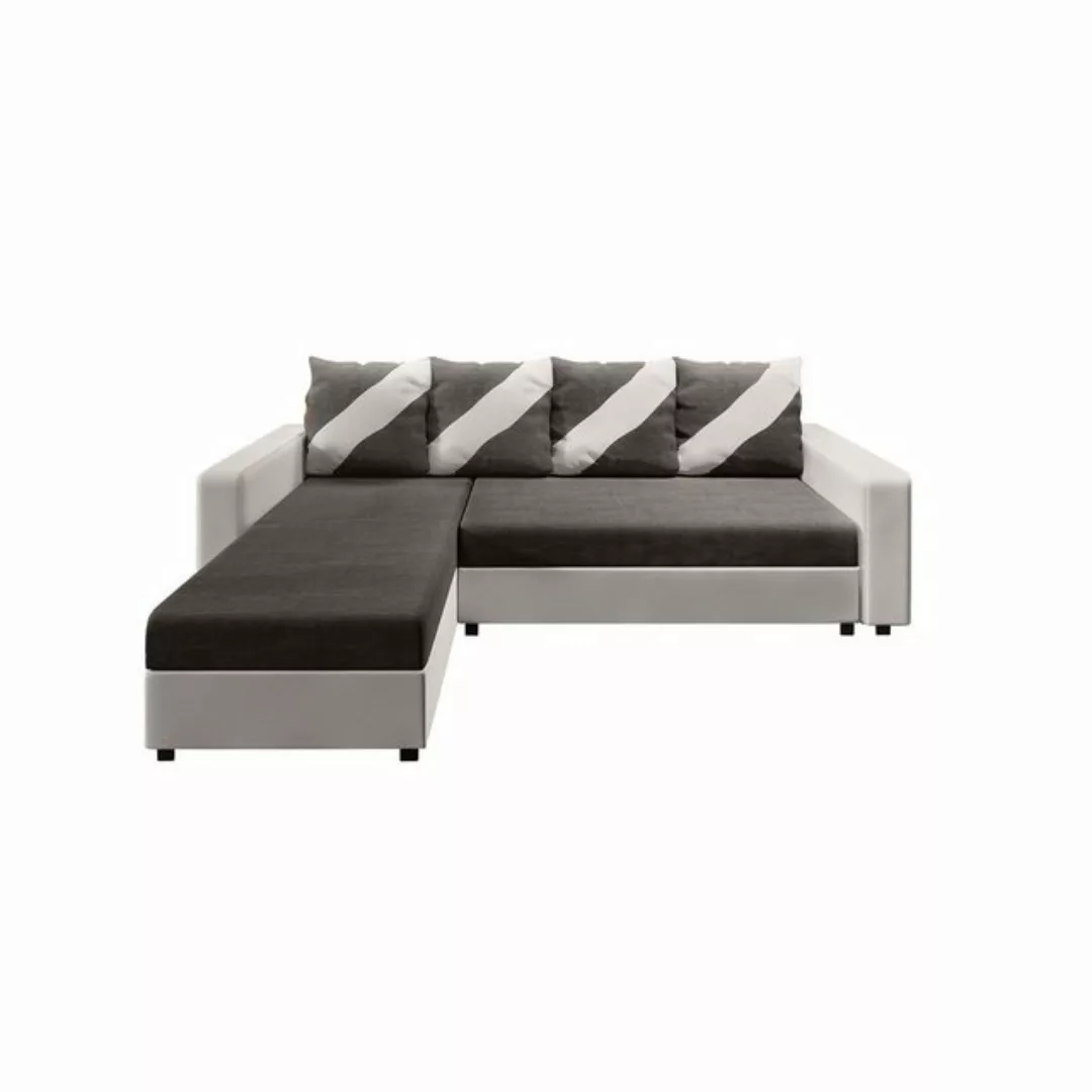 ALTDECOR Ecksofa ASTA-L, Couch mit Schlaffunktion, Stauraum Wohnlandschaft günstig online kaufen