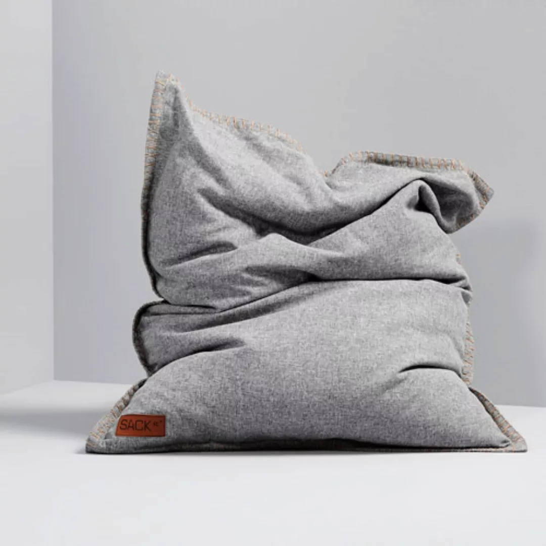 Outdoor Sitzsack SQUAREit Cobana Hellgrau günstig online kaufen