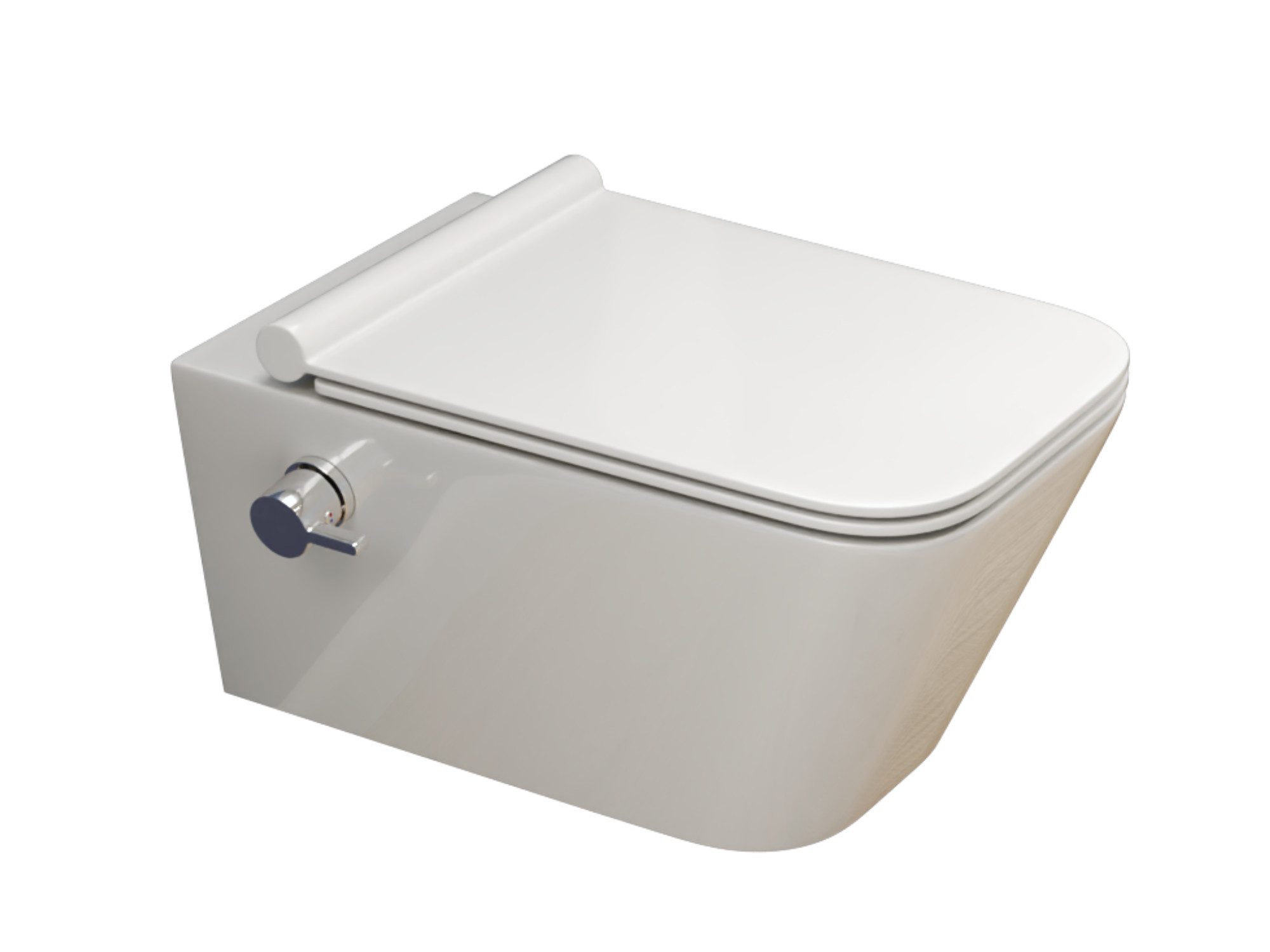 SSWW Tiefspül-WC WC mit Bidetfunktion WC-Deckel günstig online kaufen