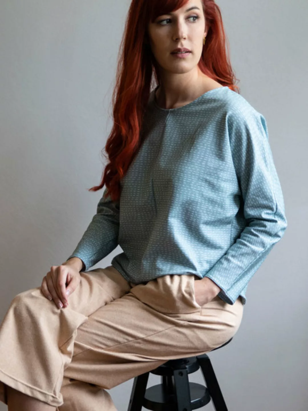 Ecostories Ladies Sweatshirt Stiches günstig online kaufen