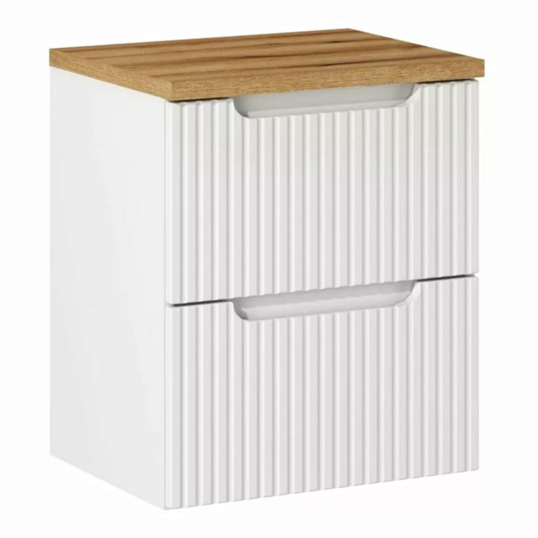 Lomadox Waschbeckenschrank NEWPORT-56-WHITE Waschtischunterschrank, 50cm br günstig online kaufen