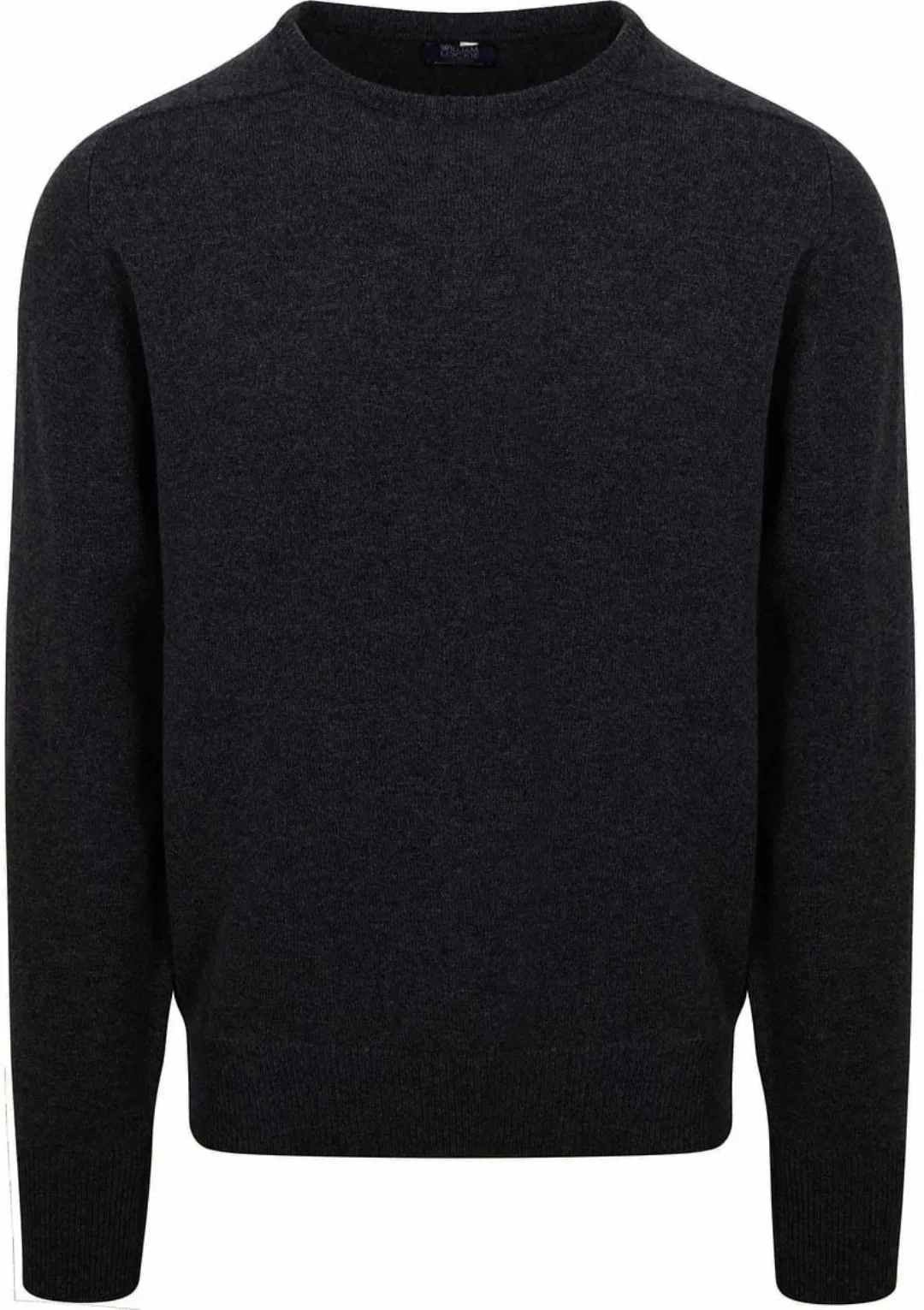 William Lockie Pullover Lammwolle Anthrazit - Größe XXL günstig online kaufen