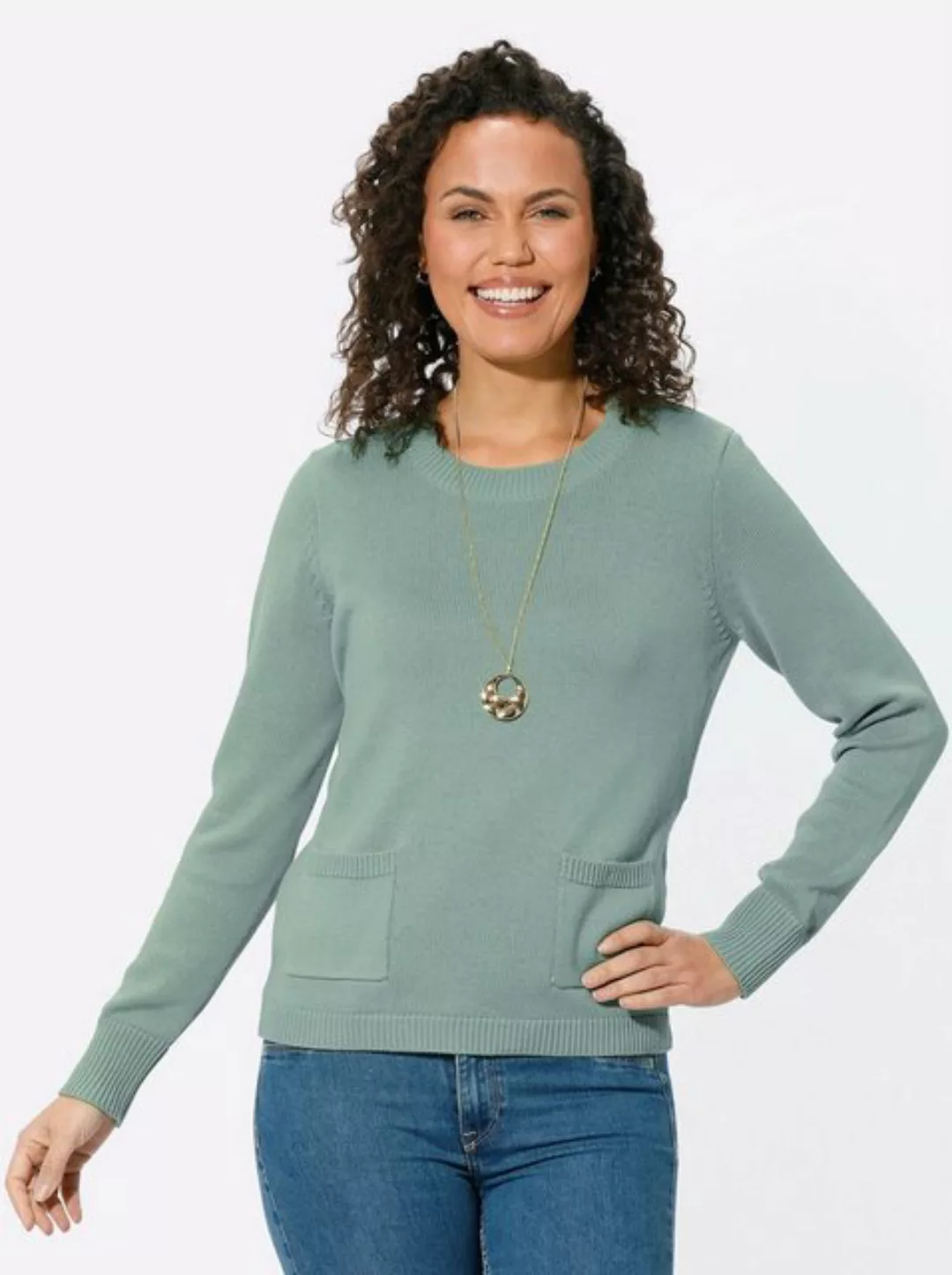 Casual Looks Rundhalspullover "Pullover" günstig online kaufen