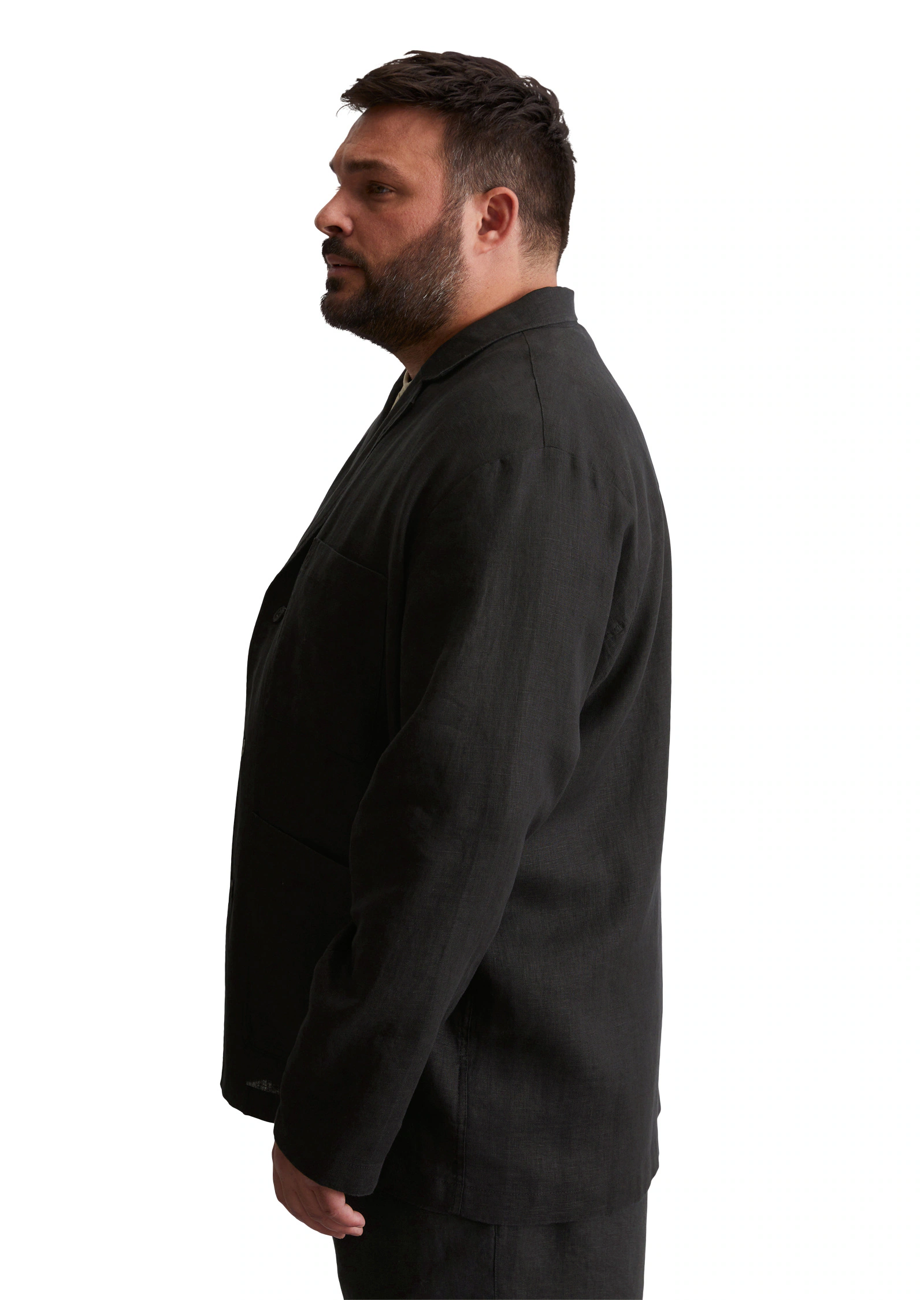 Marc OPolo Kurzjacke "aus reinem Leinen" günstig online kaufen