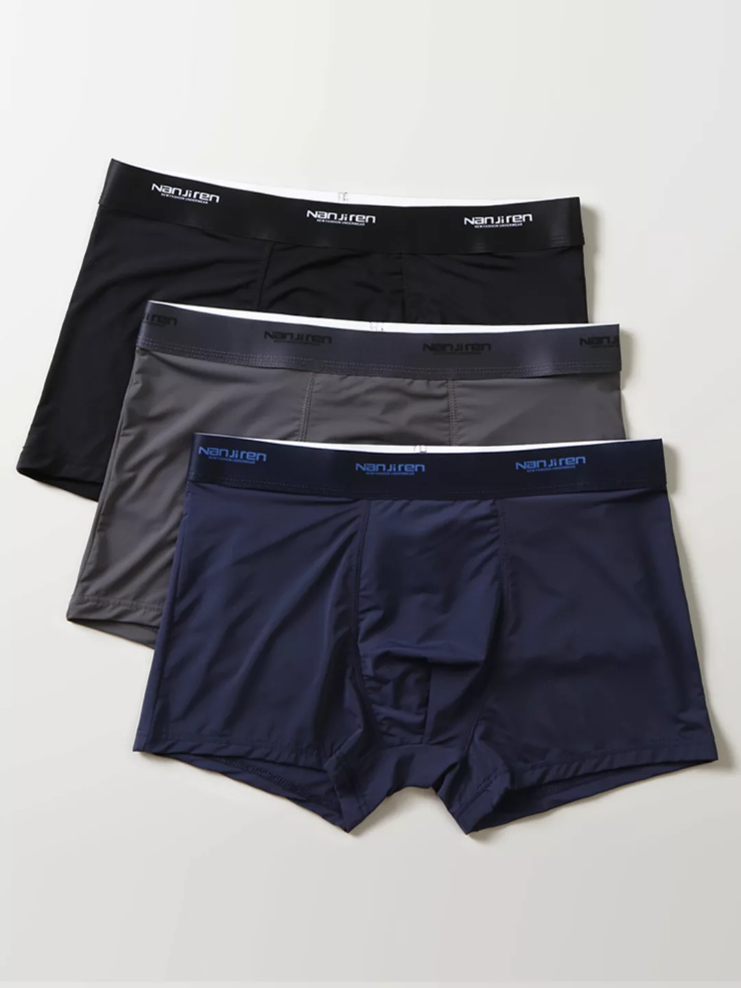 Herren Boxer Briefs Eis Seide Graphen Antibakteriell Atmungsaktiv Soft Elas günstig online kaufen