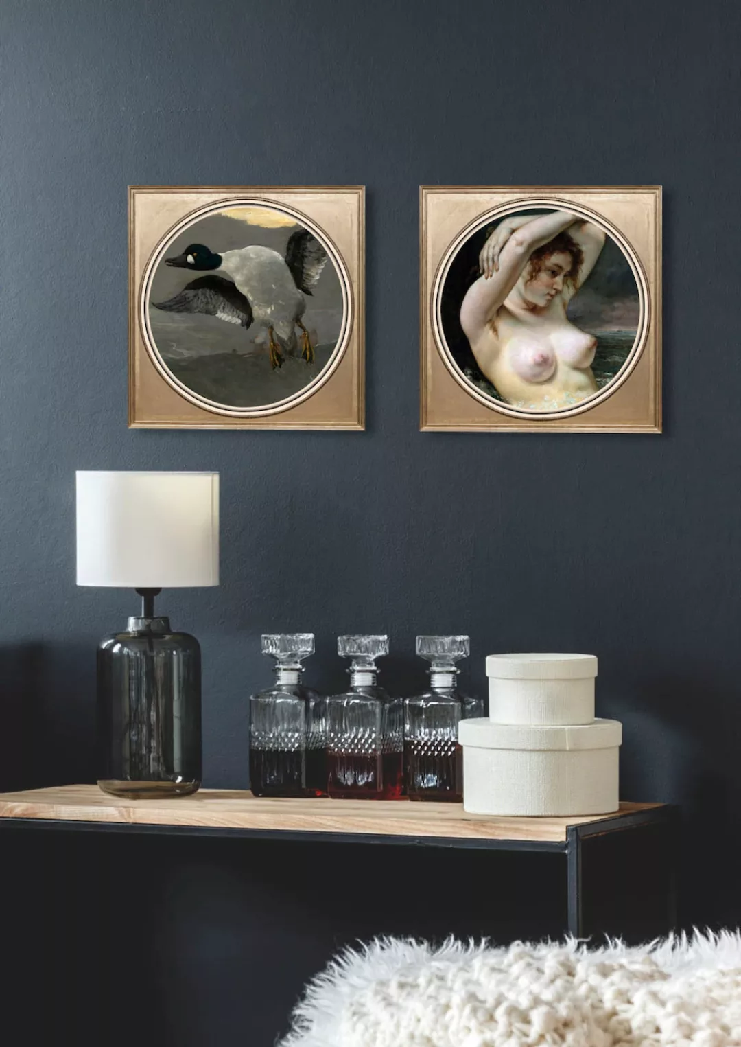 queence Acrylglasbild "Ente" günstig online kaufen