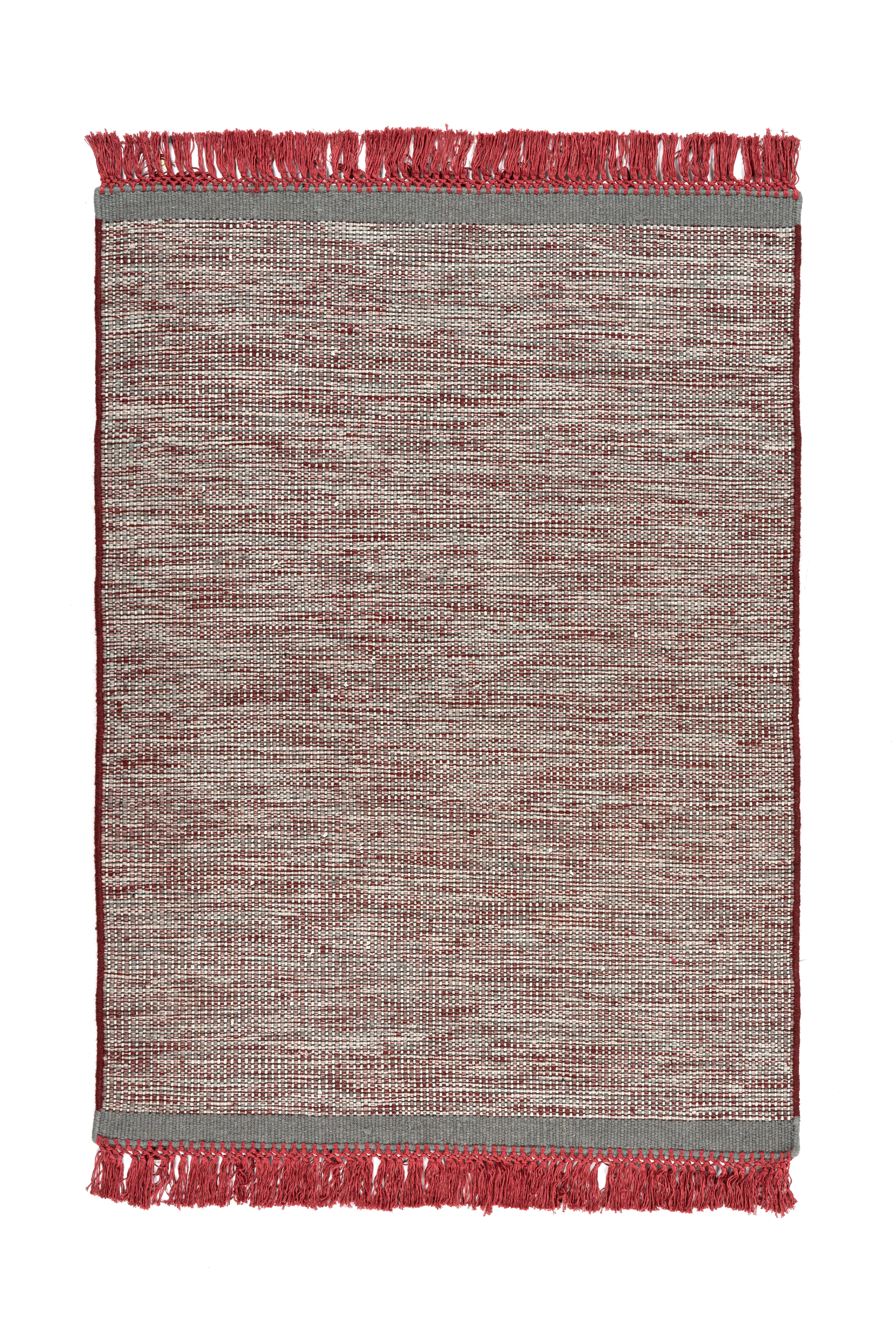 Arte Espina Flachflorteppich Nomad 8064 Grau Rot 170cm X 240cm günstig online kaufen