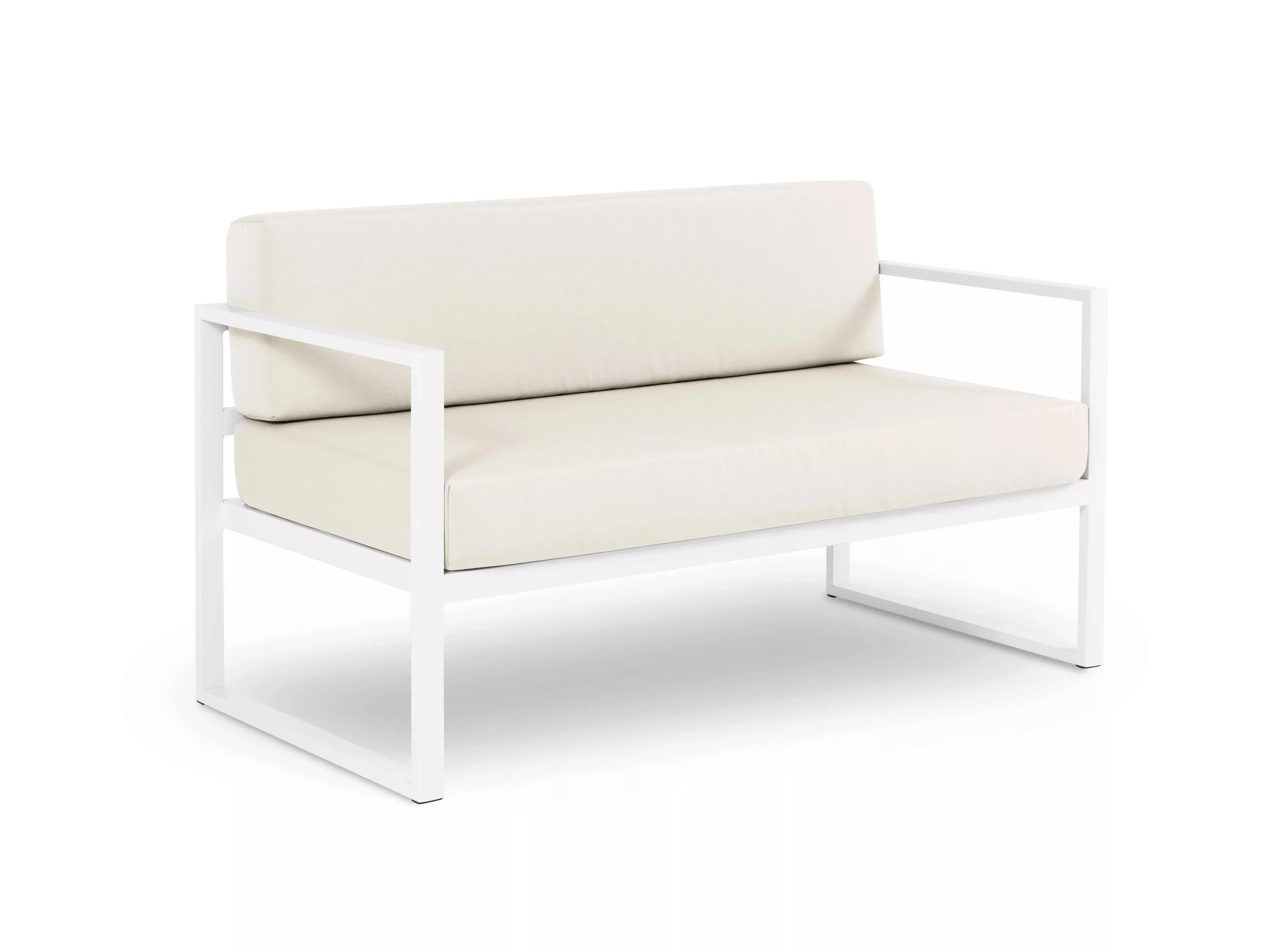 Calme Jardin | Outdoor-Sofa Nicea Weiß günstig online kaufen