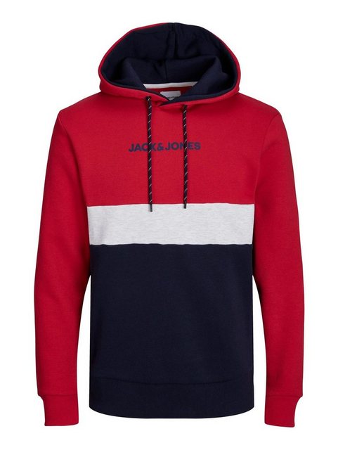 Jack & Jones Hoodie Kapuzenpullover mit Print Design Sweater Hoodie JJEREID günstig online kaufen