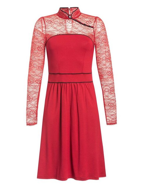 Vive Maria Asia Night Damen A-Linien-Kleid rot günstig online kaufen