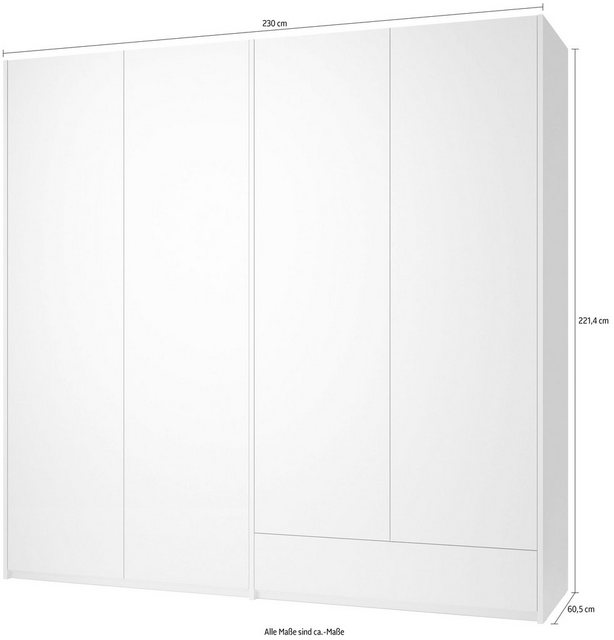 Müller SMALL LIVING Drehtürenschrank Modular Plus Variante 8 Inklusive 1 ge günstig online kaufen