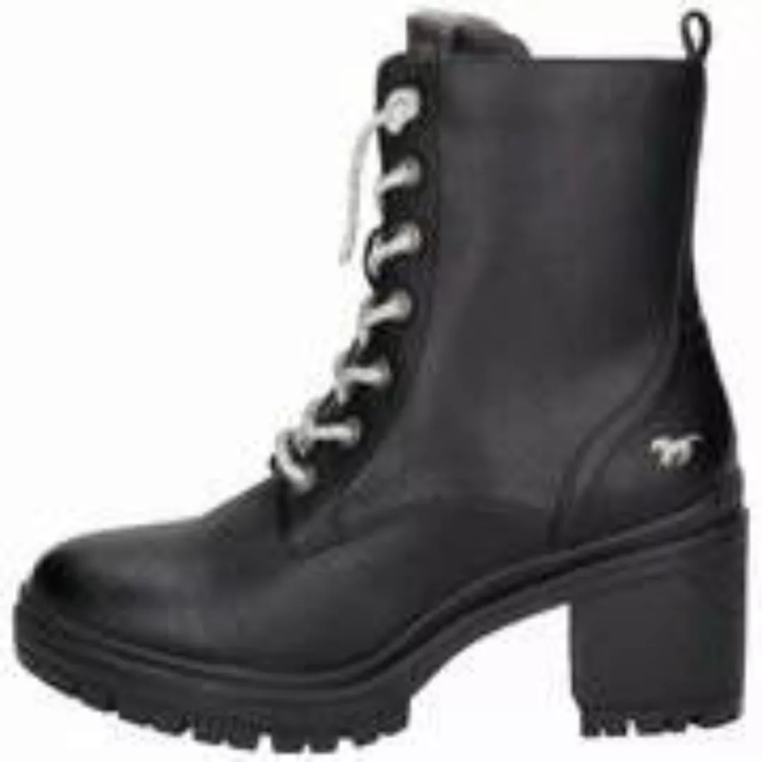 Mustang Schnürstiefelette Damen schwarz günstig online kaufen