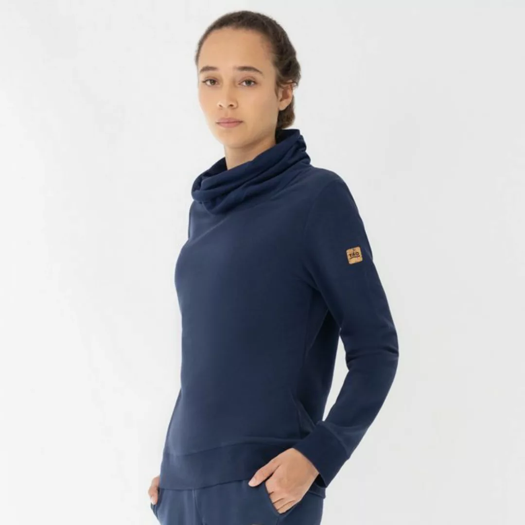 Kuscheliger Damen Hoodie Coolia Mit Stehkragen Aus Bio-baumwolle günstig online kaufen