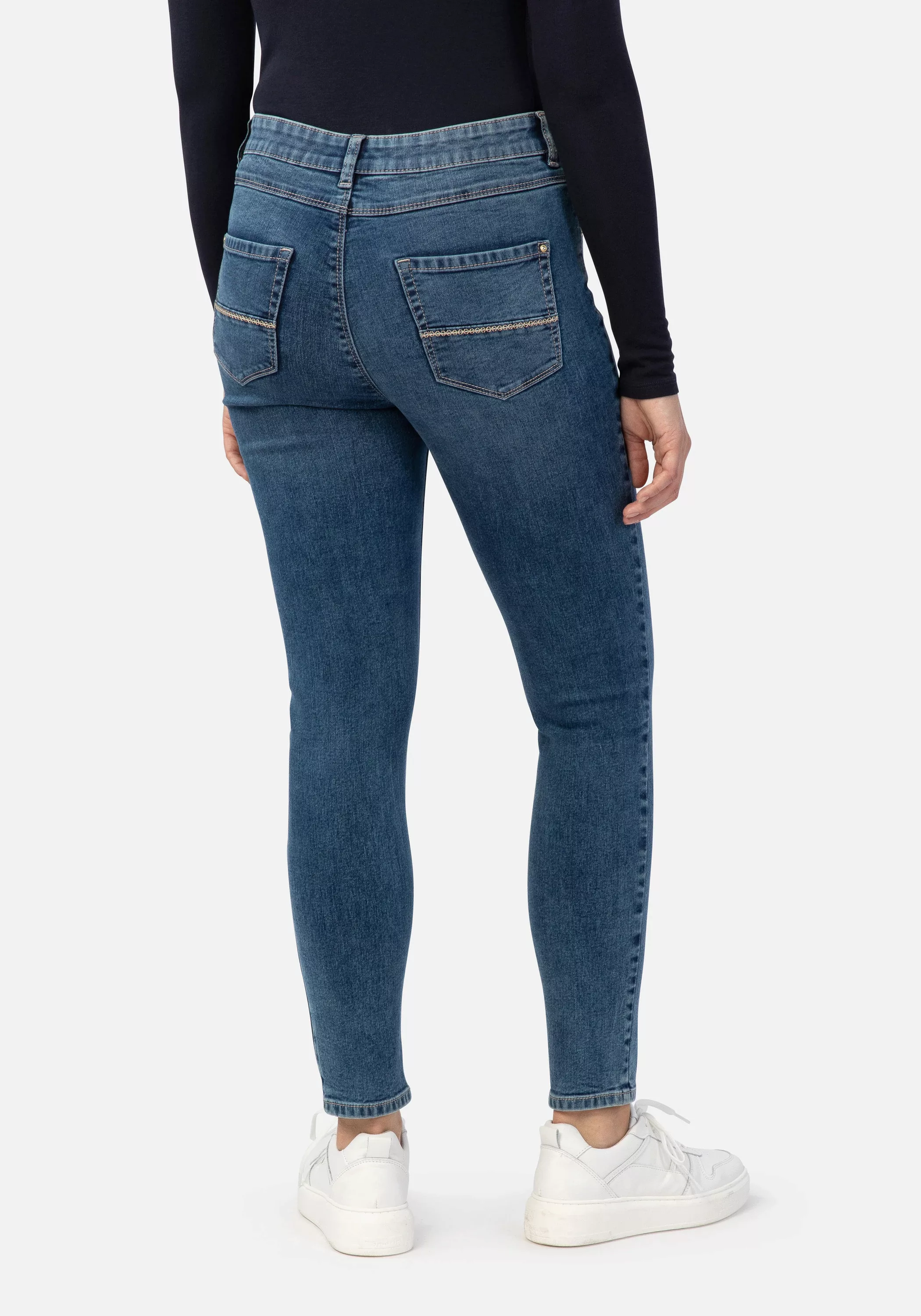 STOOKER WOMEN 5-Pocket-Jeans "Rio Fexxi Move Denim Skinny Fit", Skinny Fit günstig online kaufen