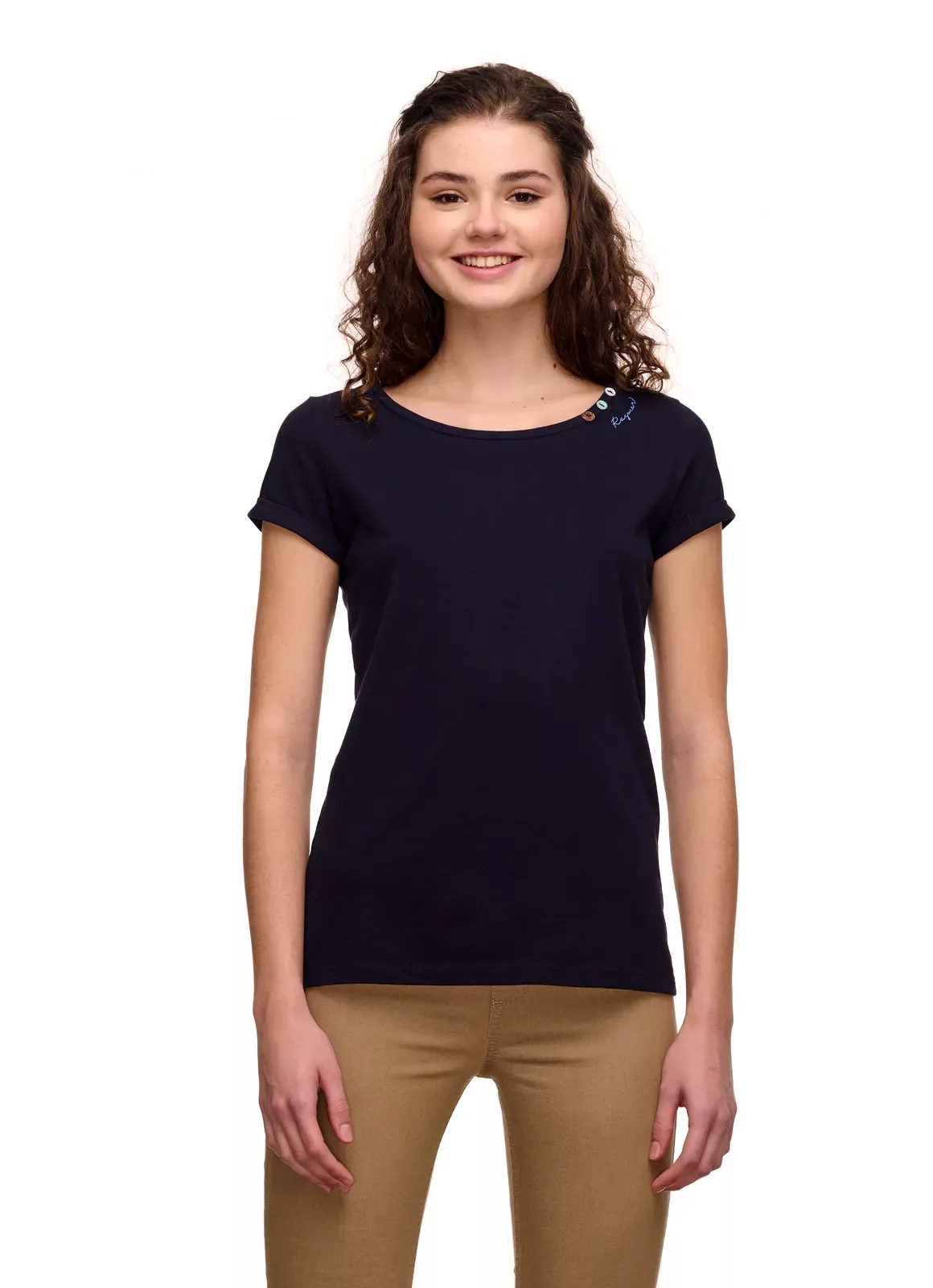 Ragwear Shirt Florah A Organic navy günstig online kaufen
