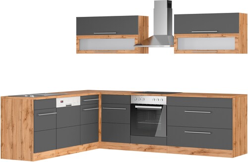 KOCHSTATION Winkelküche "KS-Wien", Stellbreite 220 x 270 cm, wahlweise mit günstig online kaufen