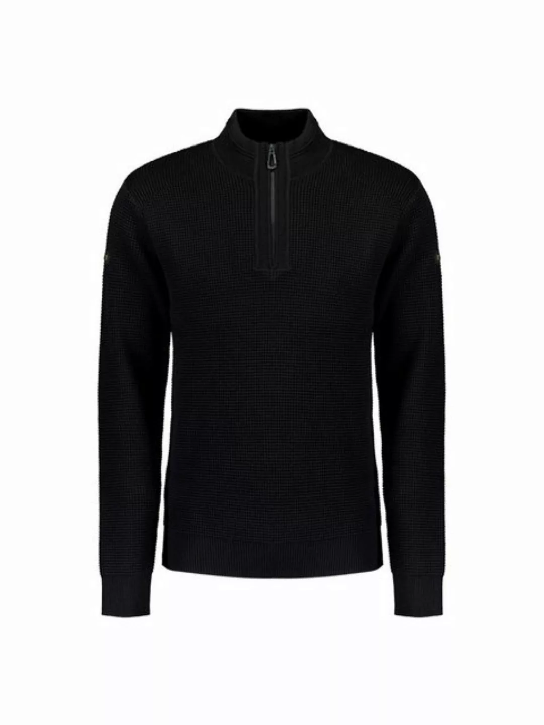 NO EXCESS Stehkragenpullover mit Zipper günstig online kaufen