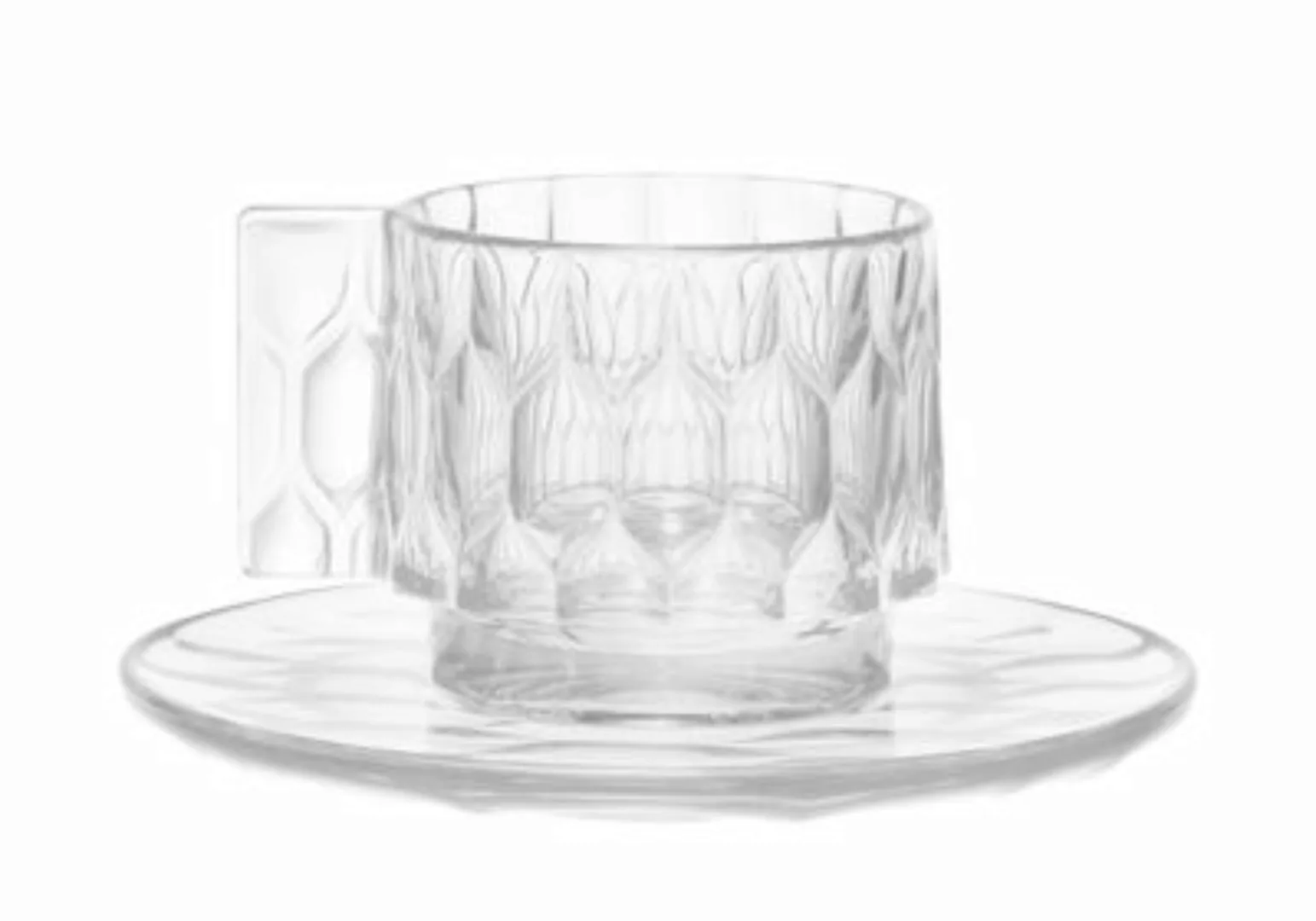 Kaffeetasse Jellies Family plastikmaterial transparent / Set aus Tasse und günstig online kaufen