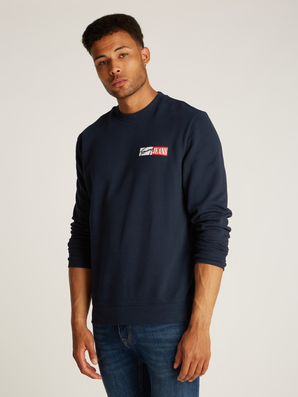 Tommy Jeans Sweatshirt "TJM REG ENTRY GRAPHIC CREW EXT", mit Logo günstig online kaufen