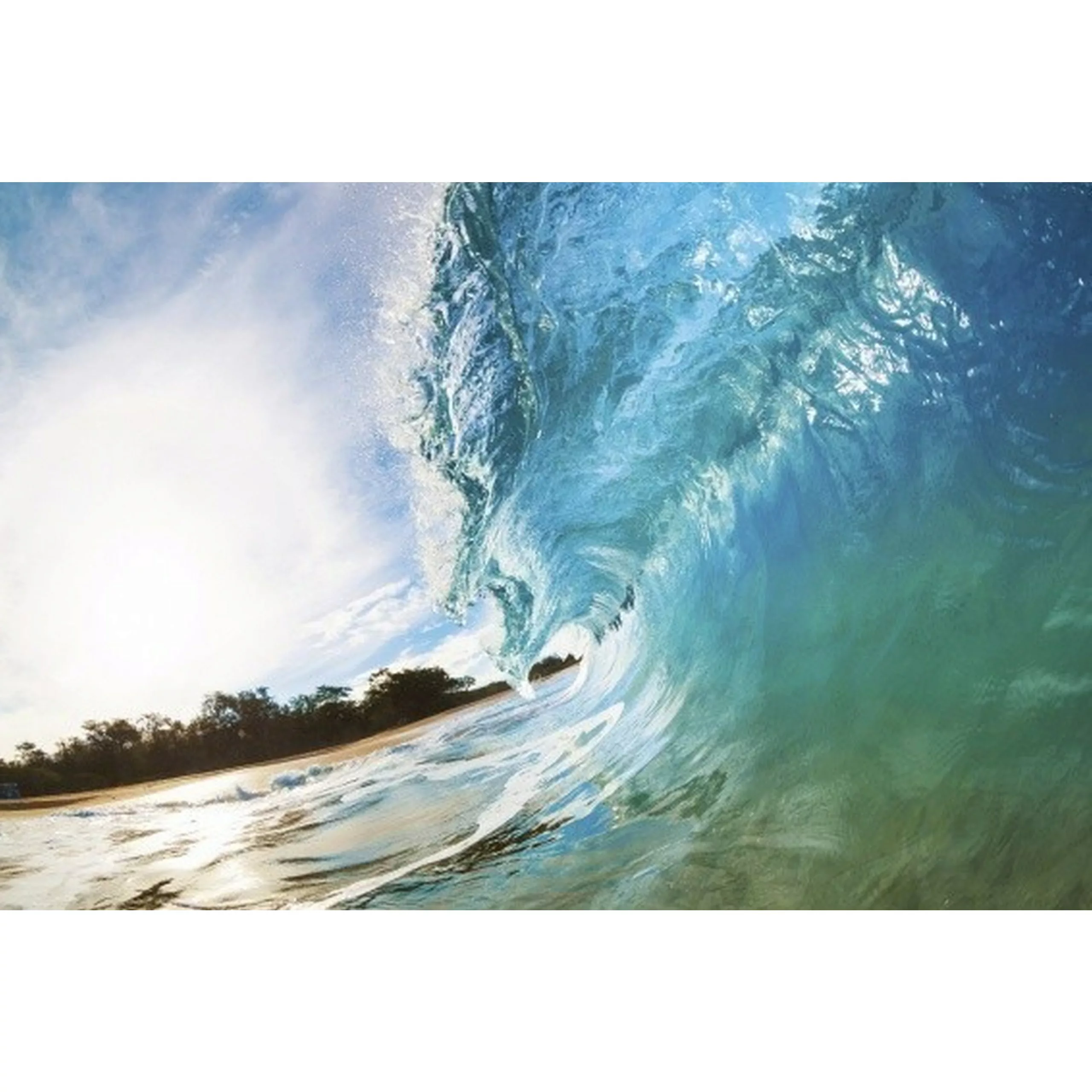 Fototapete OCEAN WAVE  | MS-5-0213 | Blau | Digitaldruck auf Vliesträger günstig online kaufen