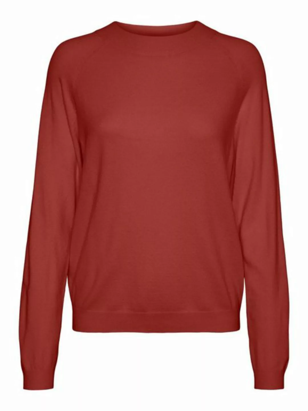 Vero Moda Rundhalspullover VMHAPPINESS LS RAGLAN PULLOVE GA BOO REP günstig online kaufen