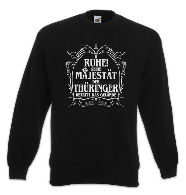 Urban Backwoods Sweatshirt Seine Majestät Der Thüringer Sweatshirt Erfurt G günstig online kaufen