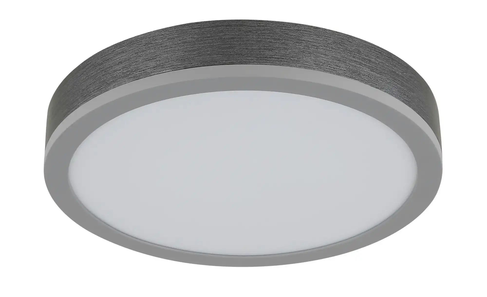 Globo Lighting Deckenleuchte   ¦ grau ¦ Maße (cm): B: 30 H: 8,5  Ø: 30 Lamp günstig online kaufen