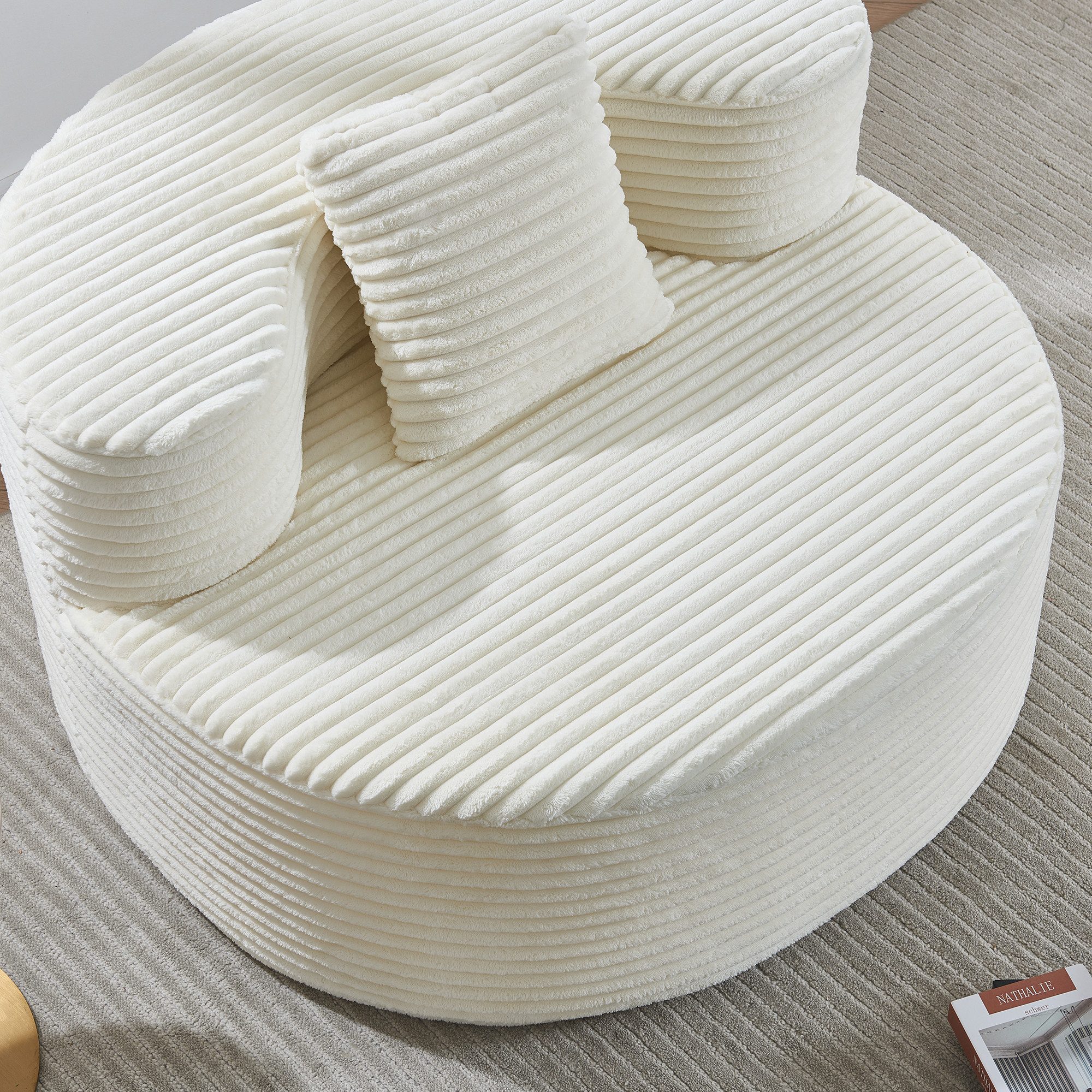 JOULISE Relaxsessel Caluno Rundsessel, Cord, 1-Sitzer günstig online kaufen