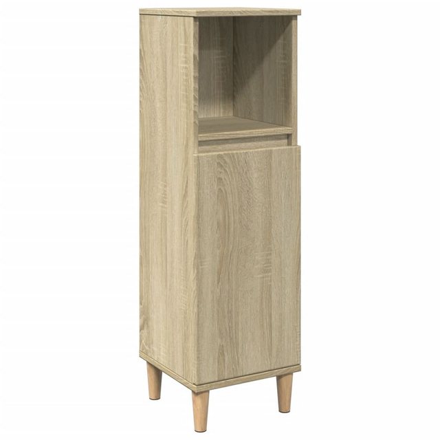 vidaXL Badezimmerspiegelschrank Badschrank Sonoma-Eiche 30x30x100 cm Holzwe günstig online kaufen