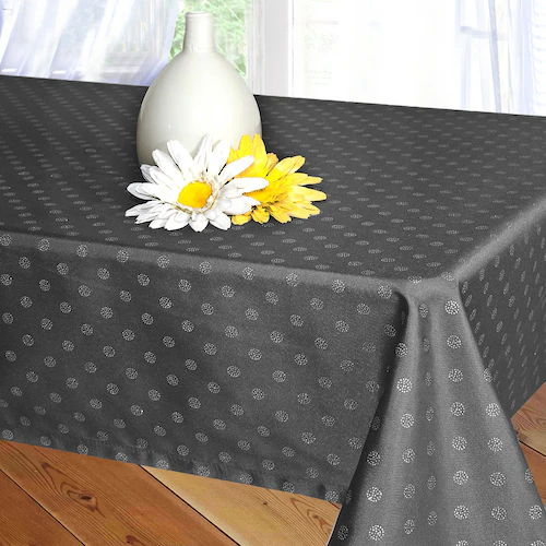 Delindo Lifestyle Tischdecke »Neville«, unifarben mit Glitzereffekten günstig online kaufen